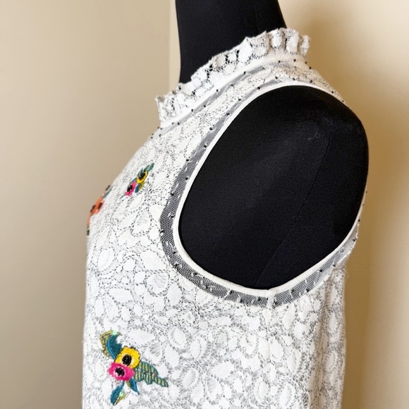 Anthropologie Maeve Macie Lace Top 4 - Picture 8 of 14